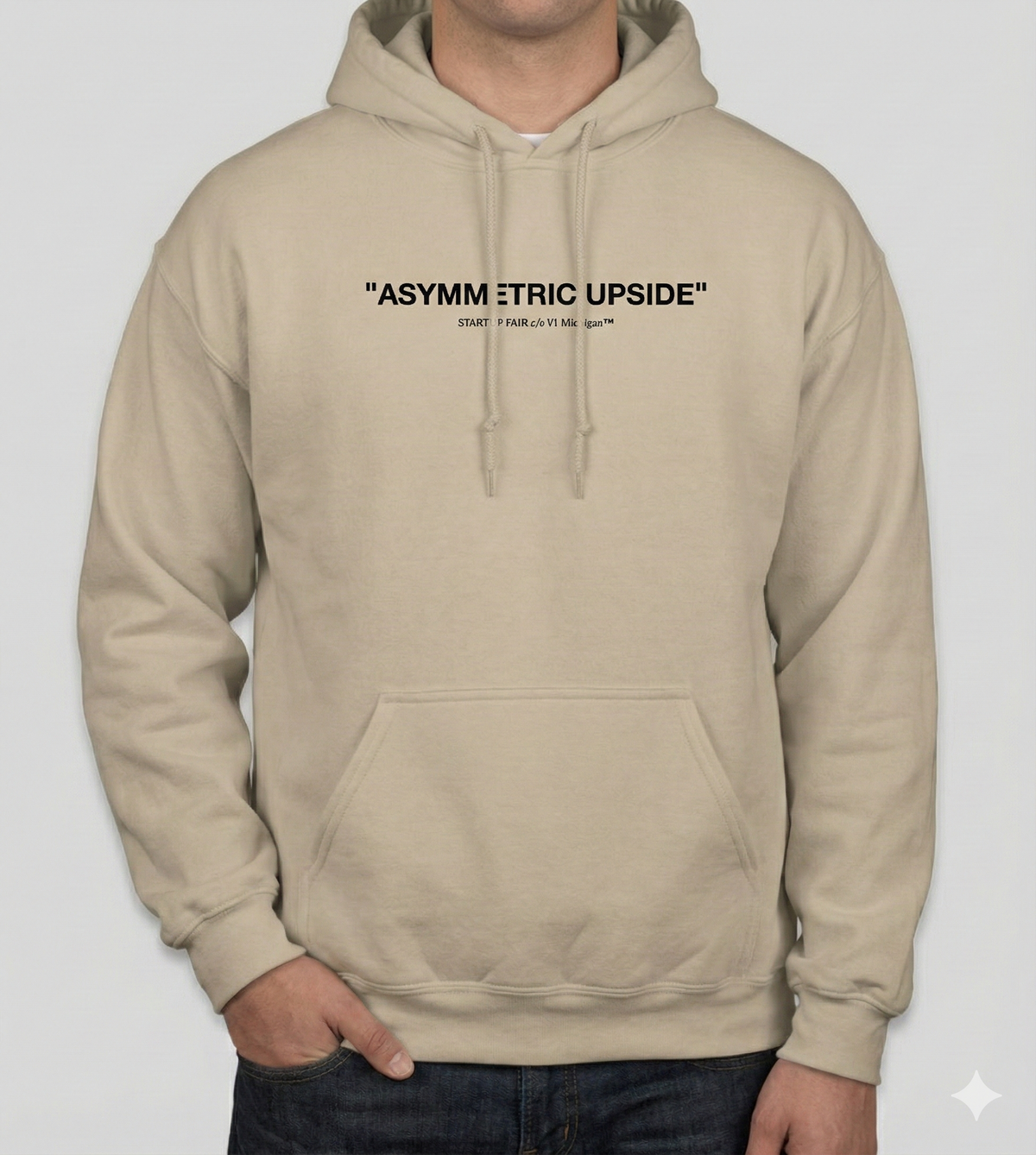 Asymmetric Upside Hoodie